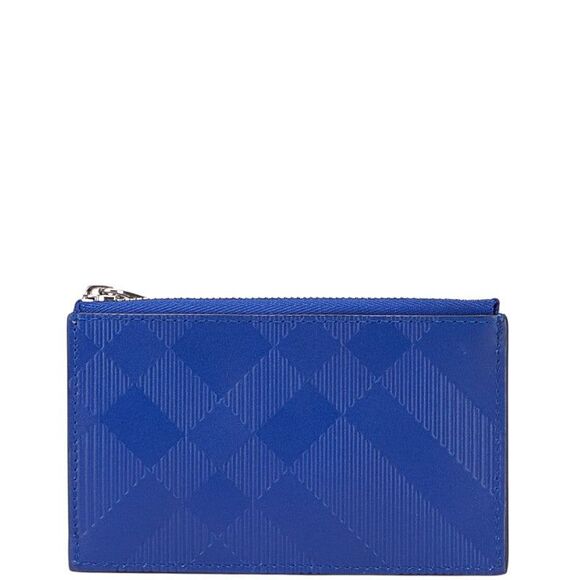 Burberry Nova Check Leather Card Coin Case - Picture 1 of 10